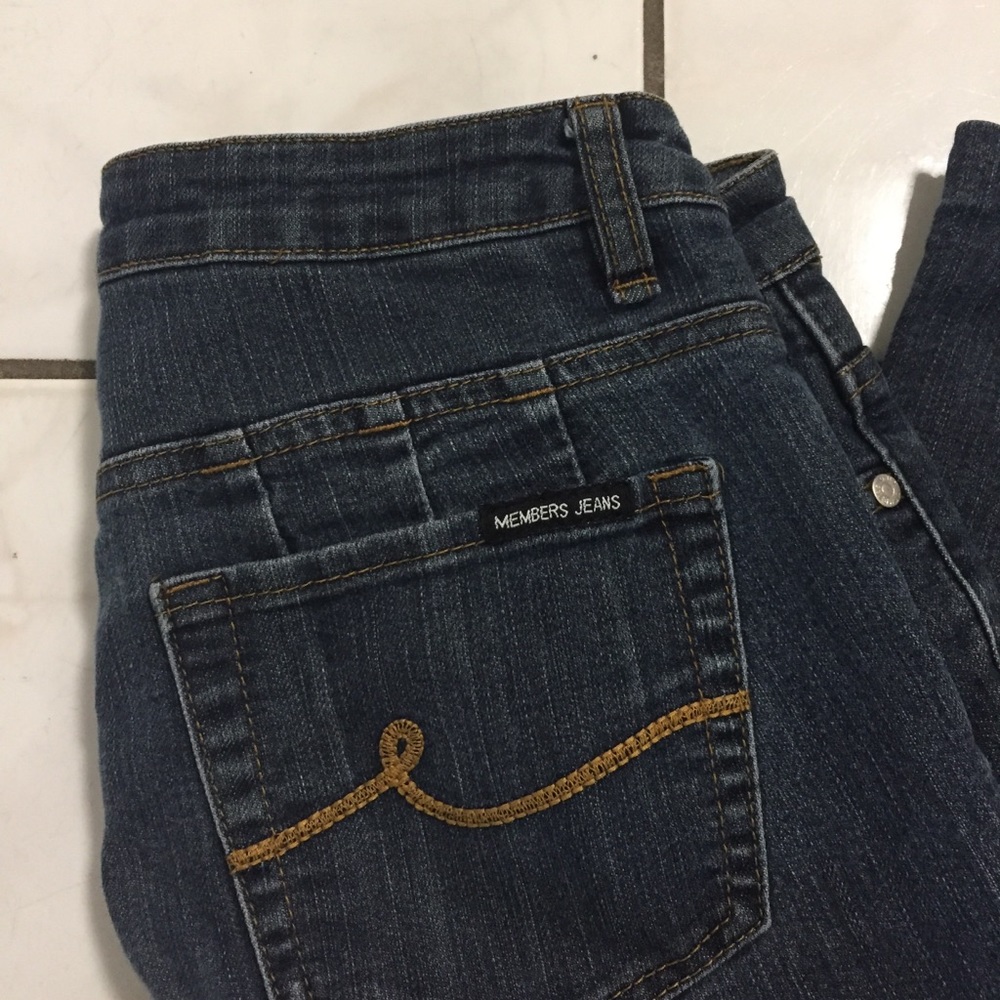Members Only Jeans Straight leg size 10